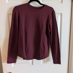 lululemon athletica Long Sleeve Tee - Burgundy